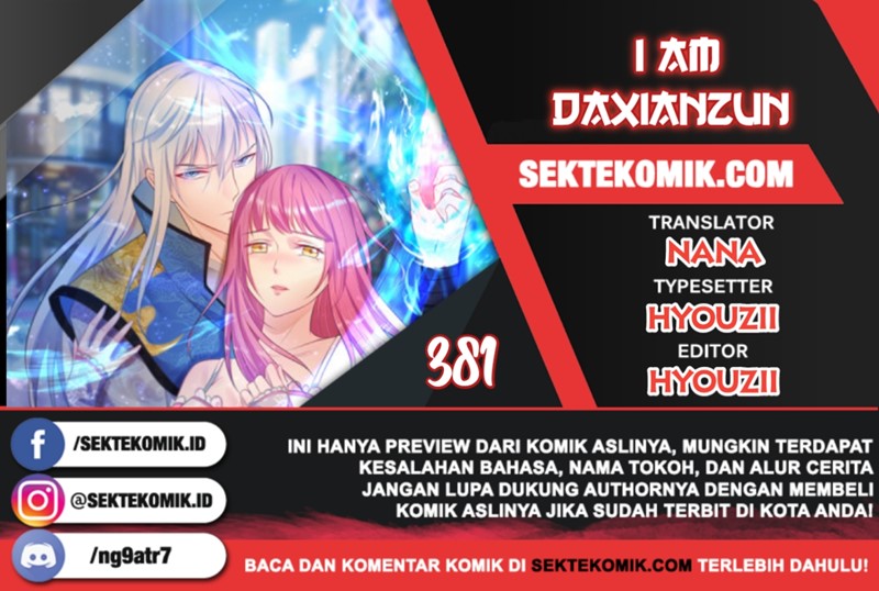 I am Daxianzun Chapter 381 Gambar 1